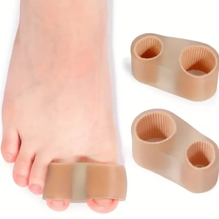 Separator pentru degetele picioarelor din gel siliconic